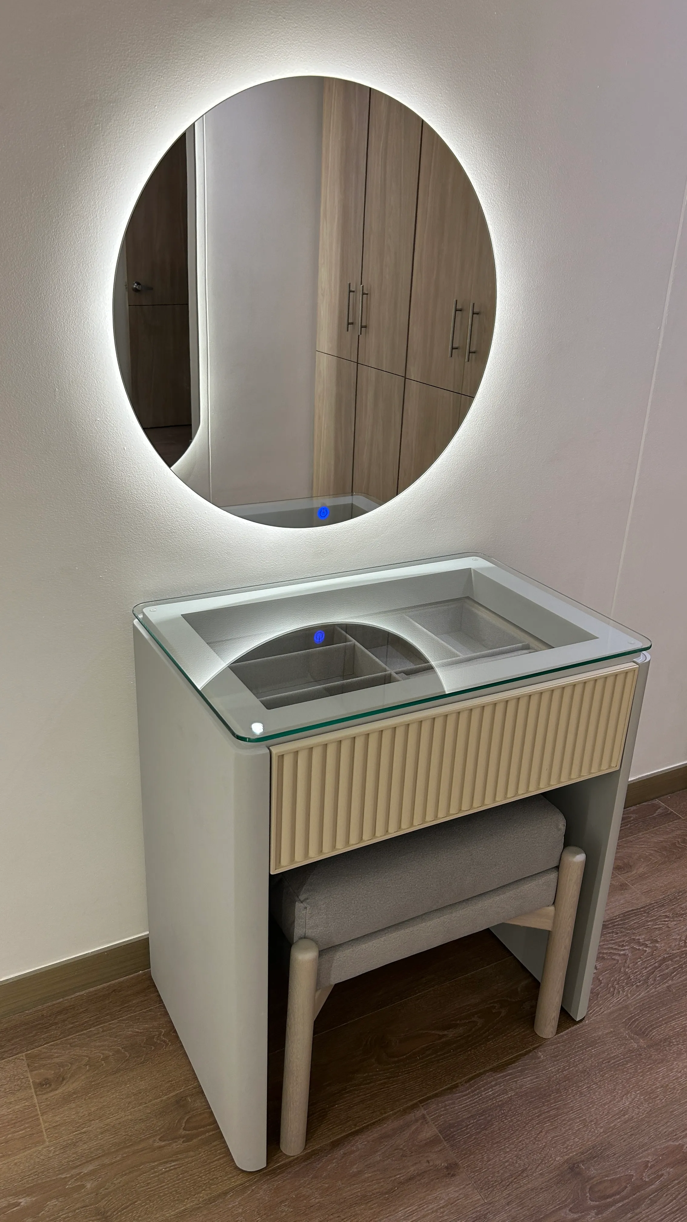 Detalle técnico vestidor de Leiby