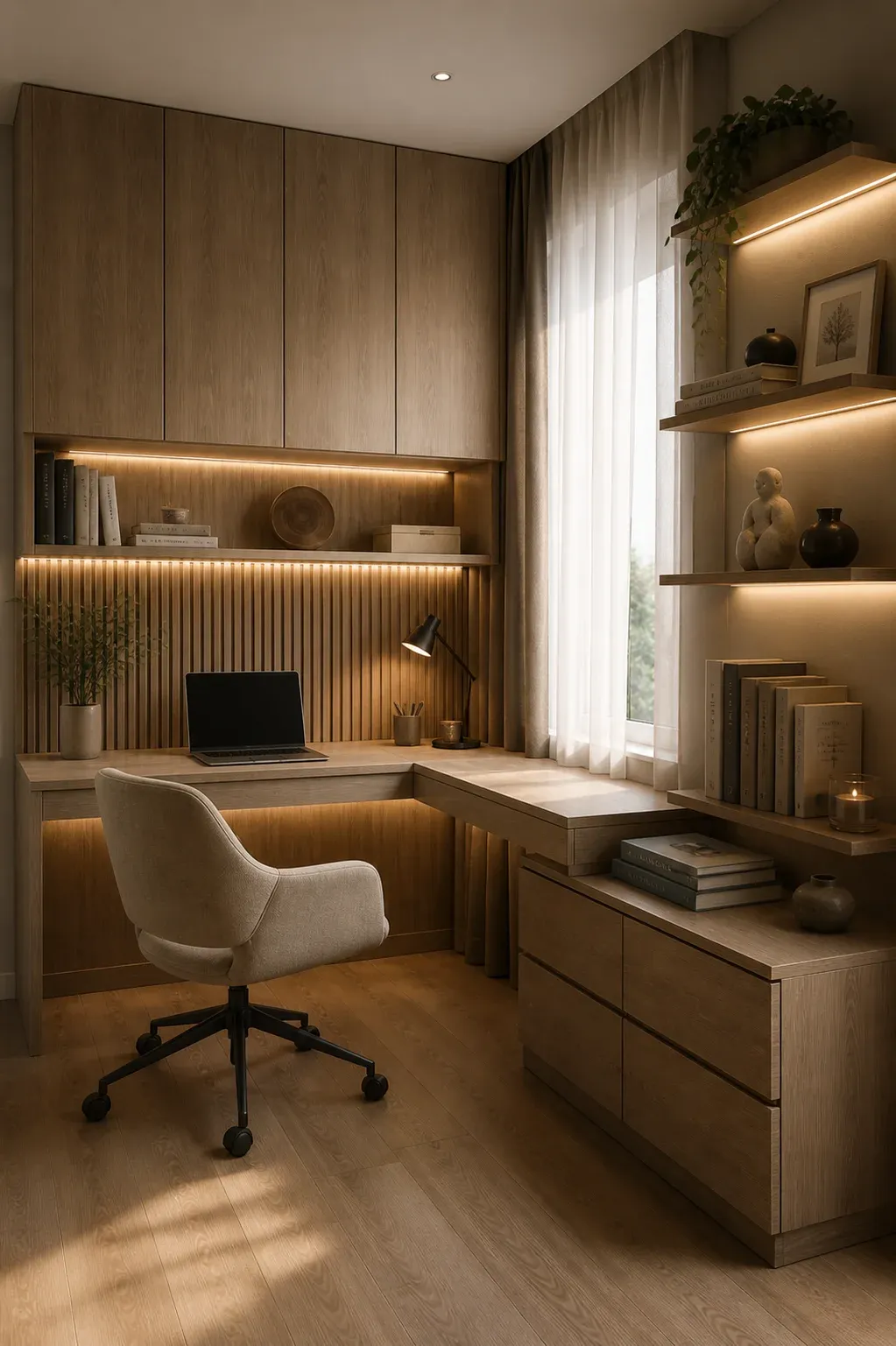 Escritorio ergonómico a medida con diseño industrial avanzado en Bogotá