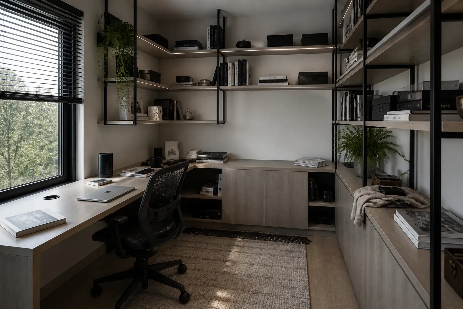 Escritorios y Bibliotecas (Home Office)
